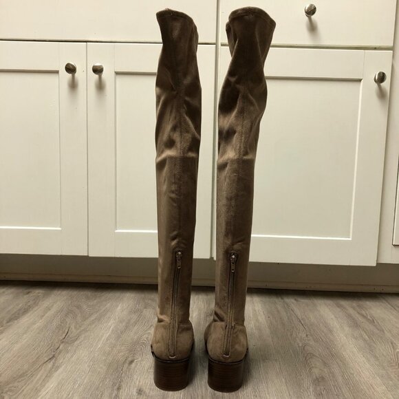 Steve Madden Women's Size 8.5 Gabbie Over the Knee Boots Thigh High Suede Shoes - Picture 7 of 12